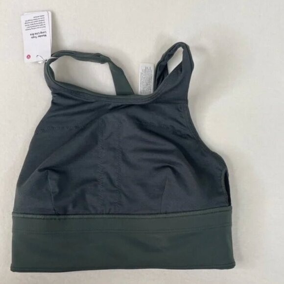 Lululemon Long-Line Bra Smoked Spruce Size 4 NWT - Picture 5 of 11